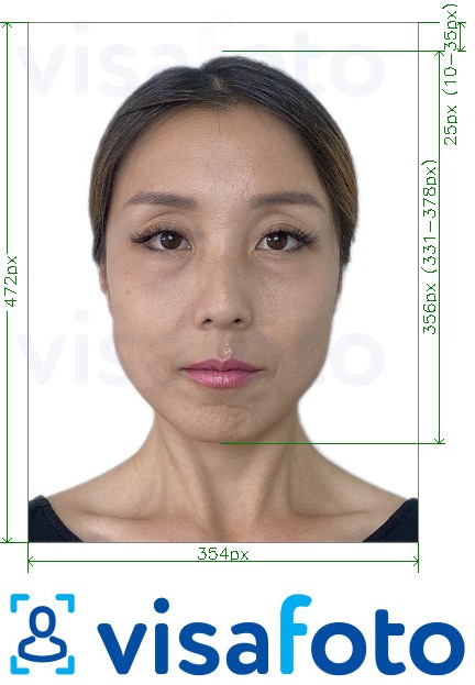 Chinese passport online photo