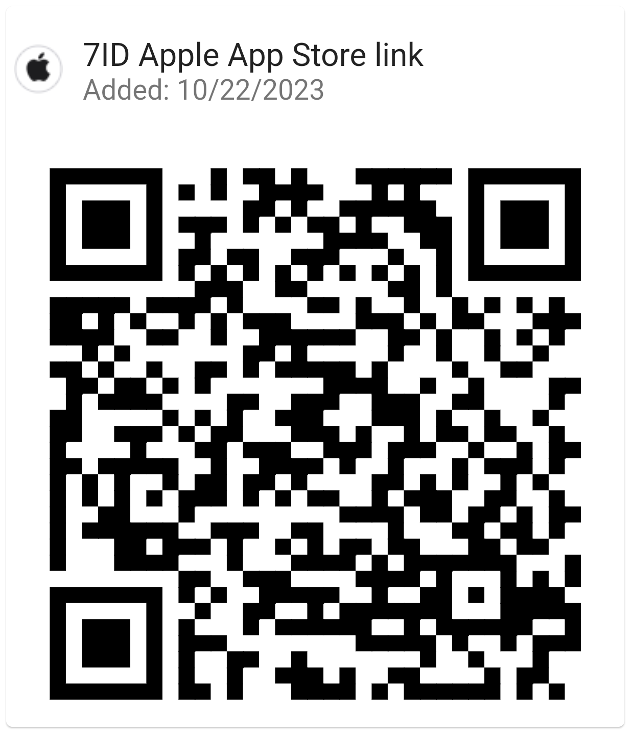 Apple App Store থেকে 7ID ডাউনলোড করুন