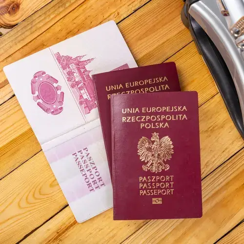 Application de passeport et de photo d'identité de la Pologne