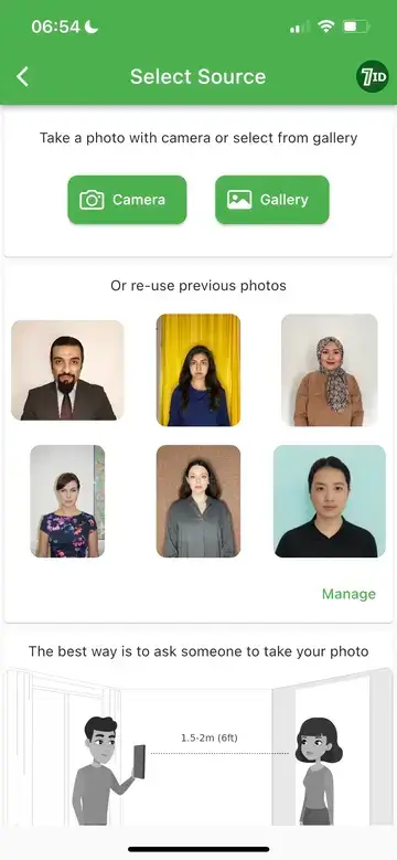 7ID: Aràbia Saudita Visa Photo Maker